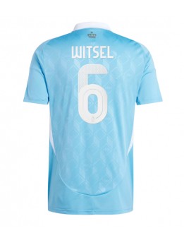 Belgien Axel Witsel #6 Auswärtstrikot EM 2024 Kurzarm